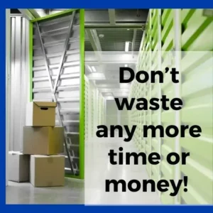 Don’t waste any more time, or money, and start cleaning out your storage unit on a quarterly or semiannual basis.