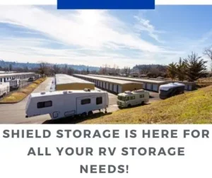 Shield Storage is here for all your RV storage needs!