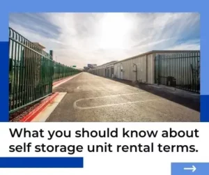 Renting a Storage Unit: What You Need to Consider