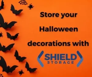 Store your Halloween decorations with Shield Storage.