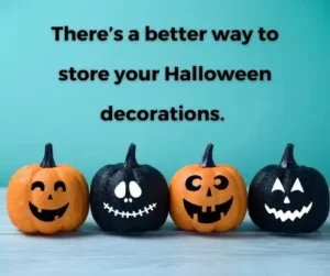 Halloween Plastic Storage Bins: Store Your Halloween Decorations In Style