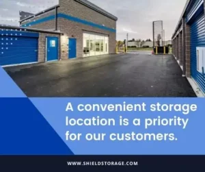 A convenient storage location is a priority for our customers.