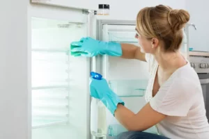 clean out your fridge for storage