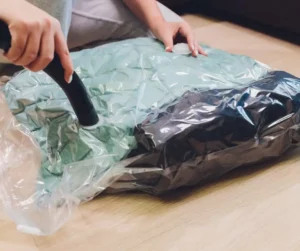 Vacuum sealed bags keep the air out